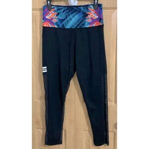 Victoria's Secret Pink Ultimate Leggings Medium Tropical Cropped